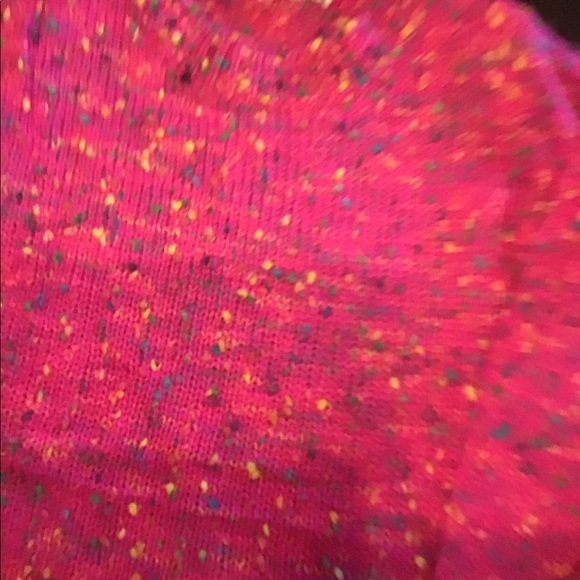 1 left Small! POP Pink Confetti bubble sweater - Picture 7 of 7